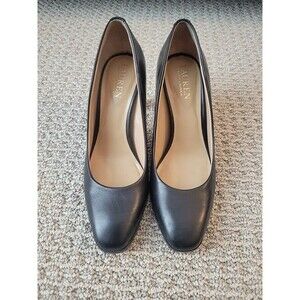 Ralph Lauren Camila Burnished Leather Pump